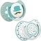 Пустушка силіконова динамічна Lovi Retro baby, 0-3 міс., 2 шт., блакитний (22/803boy) - Pampik - 2