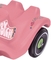 Машинка-толокар Big Цветок, с защитными насадками, розовый (56110) - Pampik - 7