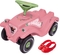 Машинка-толокар Big Цветок, с защитными насадками, розовый (56110) - Pampik