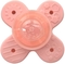 Ниблер силиконовый "Nibi Teether 2in1", розовый Kinderenok - Pampik - 4
