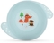 Тарелочка с ручками глубокая Baboo Love story Fox, от 6 месяцев, голубая (90430) - Pampik