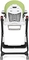 Стульчик для кормления, пятноустойчивый "Siesta Follow Me Wonder Green", зеленый Peg-Perego - Pampik - 6