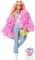 Кукла Барби Exta "Стильная модница", в розовой шубке Barbie - Pampik - 2