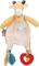 Мягкая игрушка с подвеской для соски "Маленькие друзья", жирафа BabyOno - Pampik