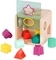 Розвиваюча дерев'яна іграшка-сортер Battat Чарівний куб (BX1763Z) - Pampik - 3