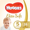 Підгузки на липучках Huggies Elite Soft 5 (15-22 кг), 28 шт. - Pampik