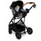Універсальний візочок 3 в 1 Lionelo Riya 3in1 Black Onyx, чорний - Pampik - 3