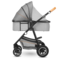 Універсальна коляска 2 в 1 Lionelo Amber 2 Grey Stone, світло-сірий - Pampik - 7