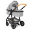 Універсальна коляска 2 в 1 Lionelo Amber 2 Grey Stone, світло-сірий - Pampik - 3
