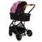 Універсальний візочок 2 в 1 Lionelo Riya 2in1 Pink Violet, рожевий - Pampik - 5
