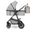Універсальна коляска 2 в 1 Lionelo Amber 2 Grey Stone, світло-сірий - Pampik - 6