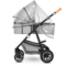 Універсальна коляска 2 в 1 Lionelo Amber 2 Grey Stone, світло-сірий - Pampik - 8