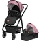 Універсальний візочок 2 в 1 Lionelo Amber Pink Rose, рожевий - Pampik