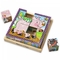 Дерев'яні кубики на платформі Melissa&Doug Ферма (MD775) - Pampik - 6