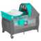 Ліжечко-манеж Lionelo Sven Plus Turquoise Grey, бірюзовий - Pampik - 2