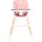 Стільчик для годування Lionelo Mona Bubblegum, рожевий - Pampik
