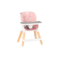 Стільчик для годування Lionelo Mona Bubblegum, рожевий - Pampik - 13