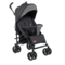 Прогулянковий візок Lionelo Irma Black/Dark Grey, чорний з сірим - Pampik - 2