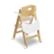 Стілець для годування Lionelo Floris White Natural, білий - Pampik - 3