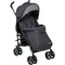 Прогулянковий візок Lionelo Irma Black/Dark Grey, чорний з сірим - Pampik