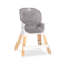 Стульчик для кормления Lionelo Mona Stone, серый - Pampik - 3