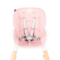 Стільчик для годування Lionelo Mona Bubblegum, рожевий - Pampik - 12
