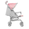 Прогулянковий візок Lionelo Elia Tropical Pink, рожевий - Pampik - 7