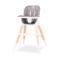 Стульчик для кормления Lionelo Mona Stone, серый - Pampik - 2