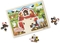 Дерев'яні пазли в рамці Melissa&Doug Ферма, 24 ел. (MD19061) - Pampik - 3