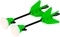 Іграшкова цибуля на зап'ястя Zing Air Storm Wrist bow, зелена - Pampik - 4