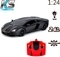 Автомобиль KS Drive на р/у Lamborghini Aventador LP 700-4, 1:24, 2.4Ghz, черный (124GLBB) - Pampik - 6