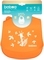 Силіконовий нагрудник Baboo, від 4 місяців, помаранчевий (90445) - Pampik - 6