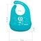 Силіконовий нагрудник Baboo, від 4 місяців, синій (90446) - Pampik - 5