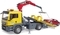 Іграшковий евакуатор Bruder MAN TGS з родстером (03750) - Pampik - 4