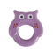 Іграшка-брязкальце Lindo Сова, фіолетовий (1615 фіол) - Pampik