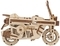 Механический 3D-пазл Ukrainian Gears Мото Компакт складной скутер, 192 эл. (70168) - Pampik - 3