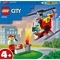 Конструктор LEGO City Пожежний вертоліт, 53 елементи (60318) - Pampik