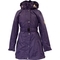 Пальто для девочек Huppa Leandra, р.146, темно-лилoвый - Pampik