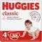 Підгузки на липучках Huggies Classic 4 (7-18 кг), 88 шт. - Pampik