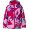 Куртка для девочек Huppa Alexis, р.98, фуксия с принтом - Pampik