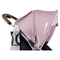Прогулянкова коляска FreeON Lux Premium Dusty Pink-Black (44688) - Pampik - 6