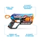 Швидкострільний бластер Zuru X-Shot Skins Griefer Shark Thrasher, 12 патронів (36561В) - Pampik - 7