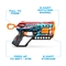 Швидкострільний бластер Zuru X-Shot Skins Griefer Apocalypse, 12 патронів (36561E) - Pampik - 7