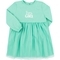 Сукня Bembi з довгим рукавом, інтерлок, р.104, м'ятний (ПЛ382) - Pampik