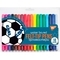 Фломастери Yes Football, 18 шт. (650498) - Pampik