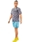 Лялька Barbie Кен Модник у футболці з візерунком пейслі (HJT09) - Pampik - 2