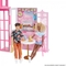 Портативний будиночок Barbie 2-поверховий (HCD47) - Pampik - 3