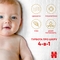 Підгузки на липучках Huggies Extra Care 5 (11-25 кг), 50 шт. - Pampik - 10