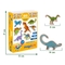 Магнітний набір Magdum Magnetic set Big dinosaurs (ML4031-06 EN) - Pampik - 4