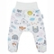 Повзунки Twins, інтерлок, р.52, print, білий з принтом (W-150-TI-52-20) - Pampik